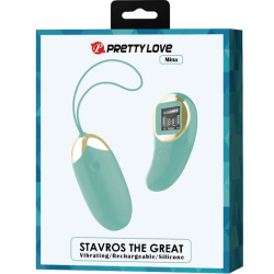 Pretty Love - Mine Doeufs Vibrants Télécommande Verte